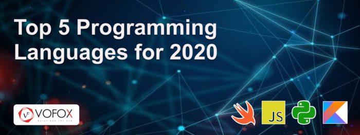 programming languages for 2020
